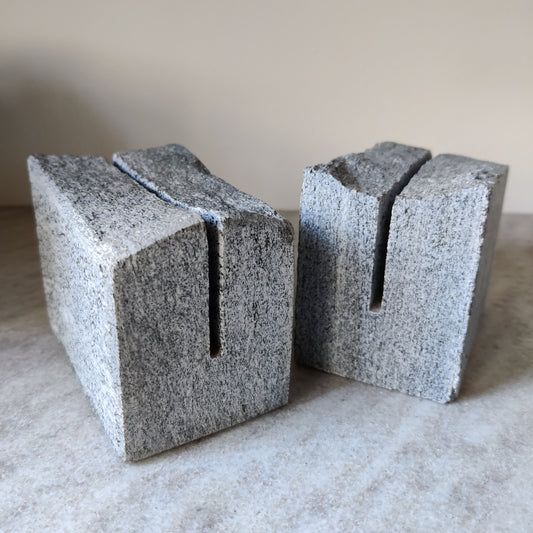 Swiss Ticino Granite business card holder